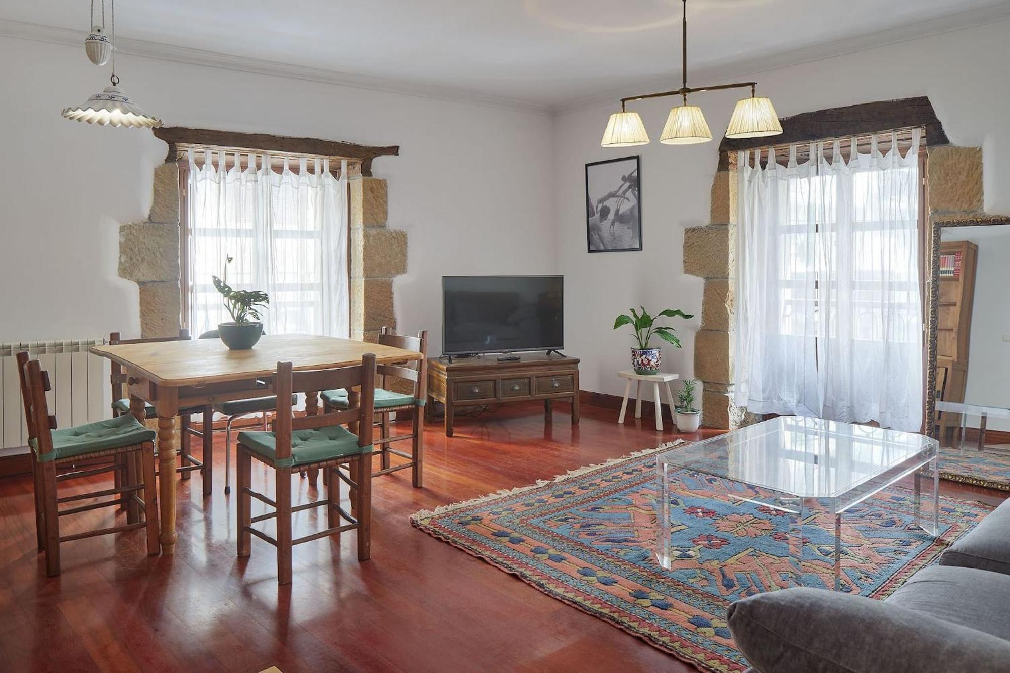 Apartmán Earra - Casa Trini - Centro Y 2 Min De La Playa Zarautz Exteriér fotografie